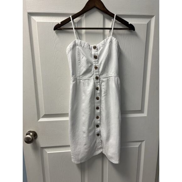 Universal Thread White Linen Dress XS - Picture 1 of 5